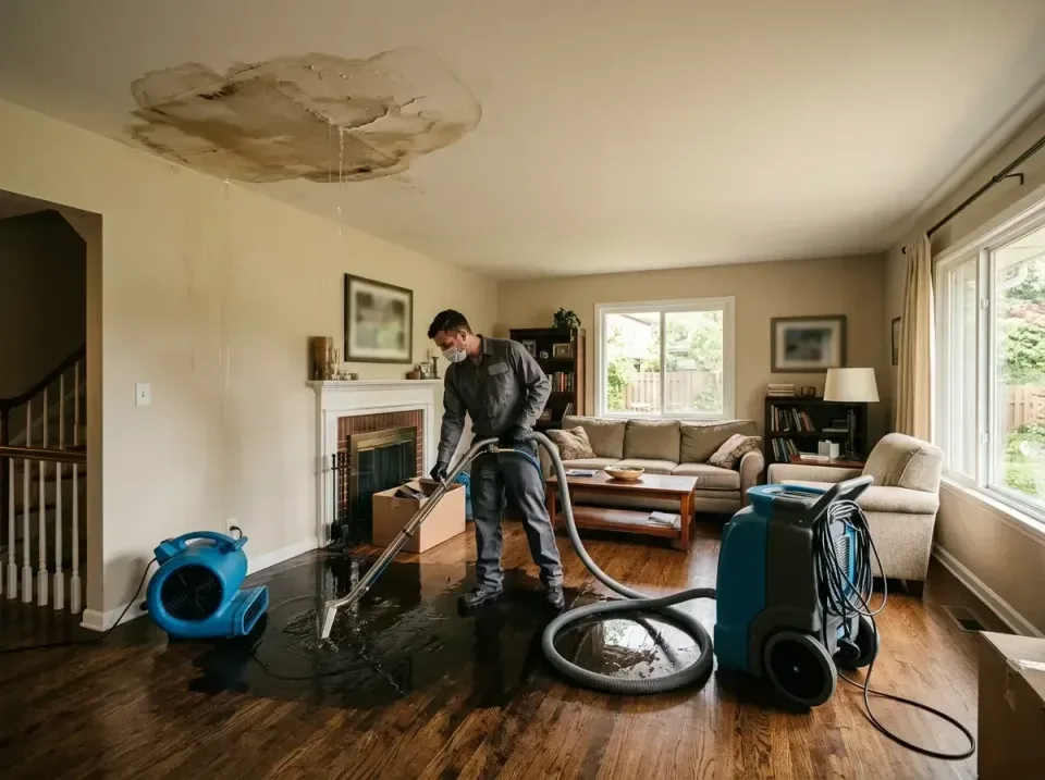 attic-pipe-burst-ceiling-drip-008 — frequently asked questions, Water Damage Restoration & Carpet Care in Brewerton, NY
